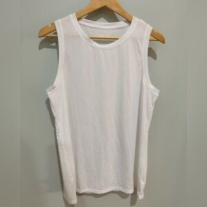 Athleta White Athletic Tank Top